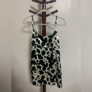 Cow Print Dress